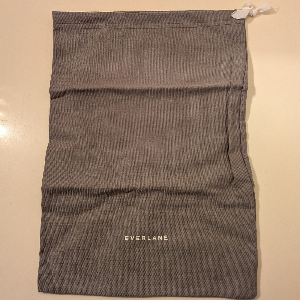 Everlane Gray Shoe Dust Bag